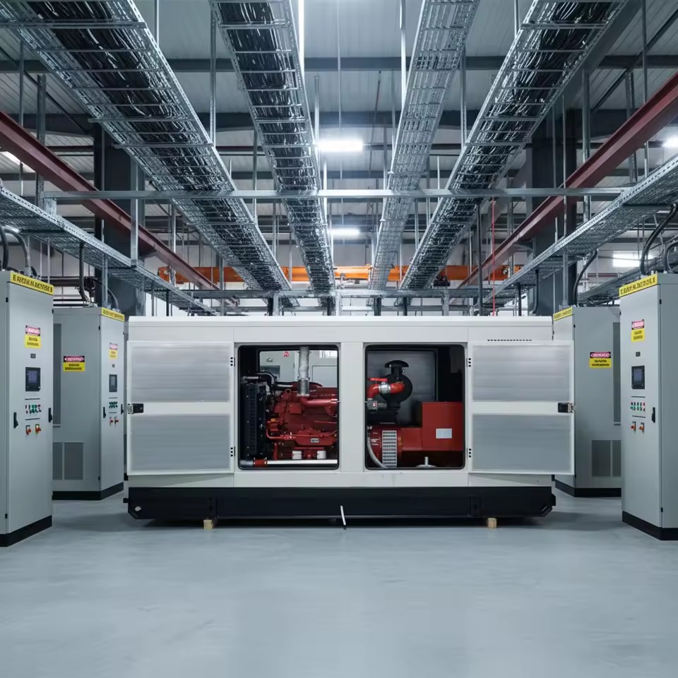 50KW Natural Gas Generator with Auto Start & Remote Start 95% Efficiency IP23 Water Cooled