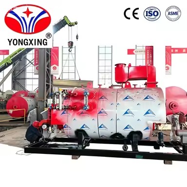 WNS5-1.25-Y(Q) 5ton/h Industrial 1.25MPa Pressure Fire Tube Horizontal Automatic Gas/Oil Fired Steam Boiler