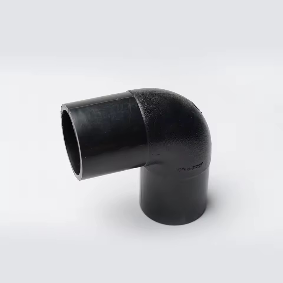Manufacturer's Electro Fusion PE Pipe Bends HDPE Material 12mm Size Casting Technics for Water Supply Model Number Head