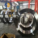 AISI 8630 SNCM630 30NiCrMo2 1.6545 Seamless Forged Ring Processed Via Closed Die Forging and Quenching & Tempering Treatment