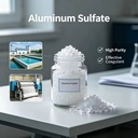Water Clarifier 50 kg Granular Aluminium Sulphate Cosmetic Grade Alum Powder