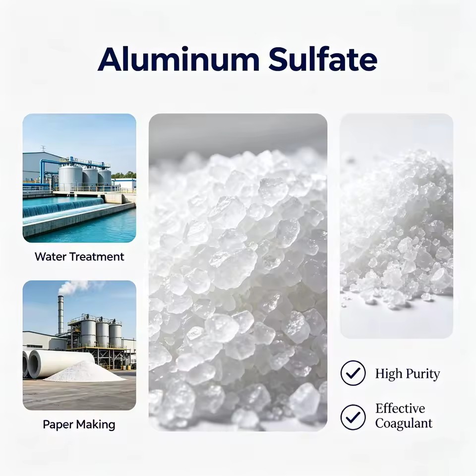 Water Clarification Chemical Potassium Aluminium Sulphate CAS 10043-01-3 Alum