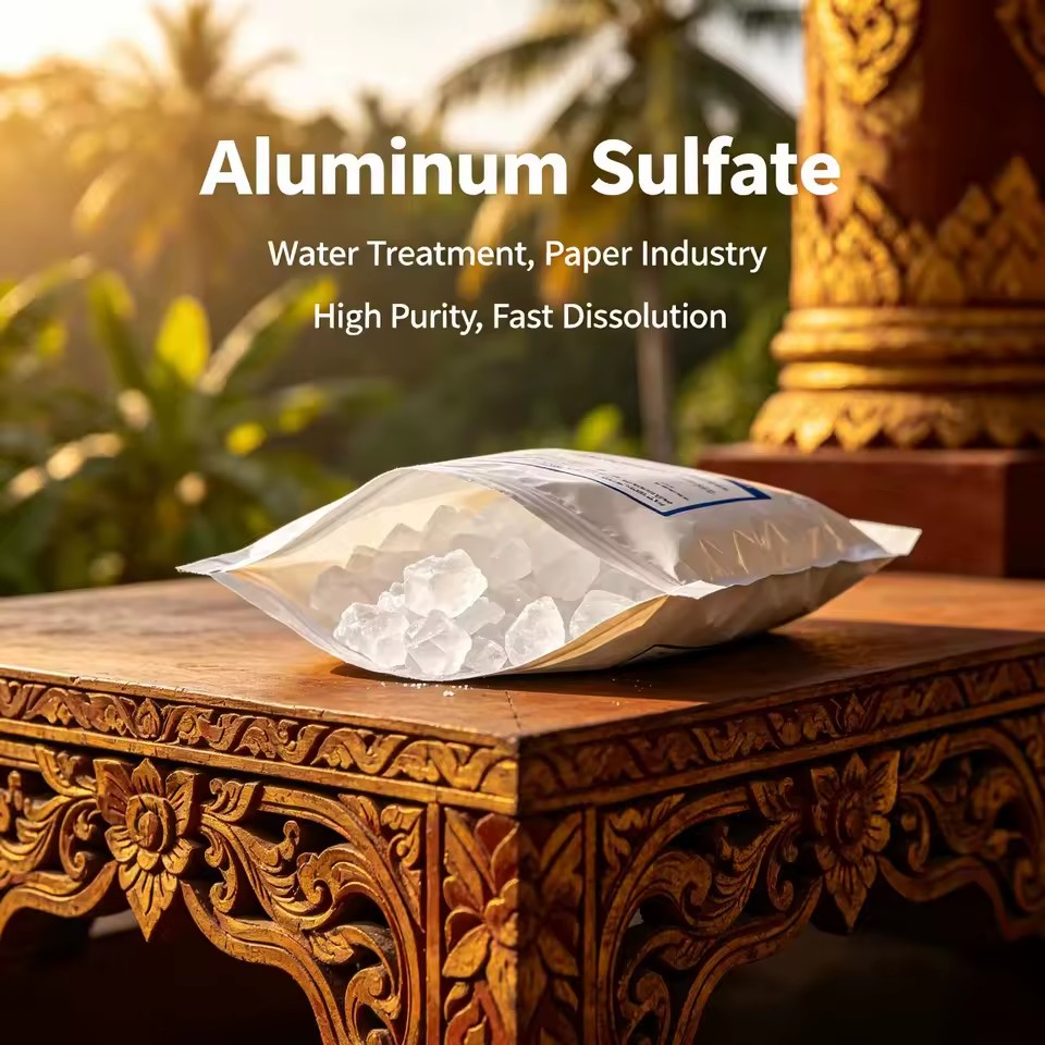 High Purity Low Iron Aluminium Sulphate CAS 10043-01-3 Soil Acidifier