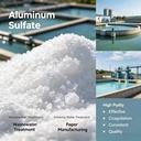 Factory Aluminum Sulfate Powder 16%-17% Flocculant for Wastewater Treatment