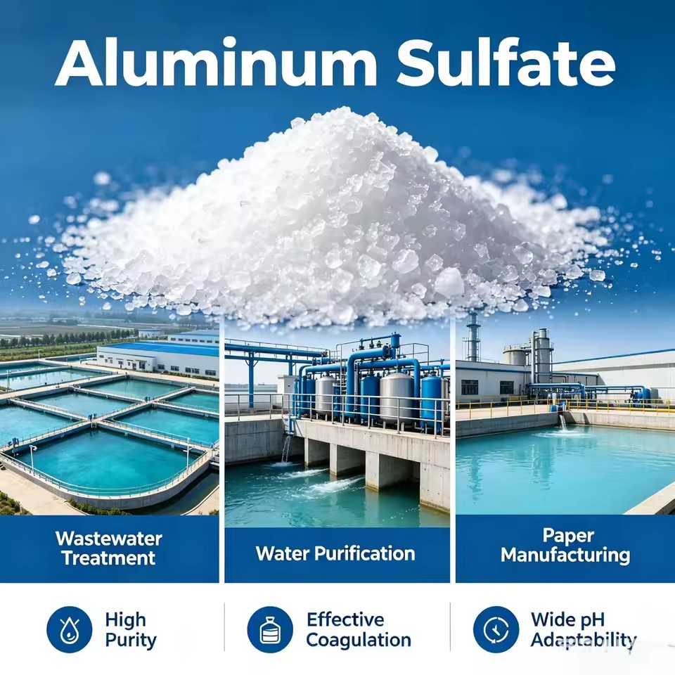 Coagulant Chemical CAS 10043-01-3 Aluminum Potassiumsulfate Powder Paper Making Sizing Agent