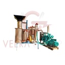 VEERA BIOPOWER Veera G100 Biomass Gasifier Machines 100KW Capacity Stainless Steel Power Generation ISO9001 Renewable Energy 4KW