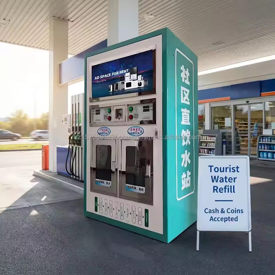 YISO Factory price commercial 24-hour fully automatic RO purification water refilling station Fresh pure water vending machine