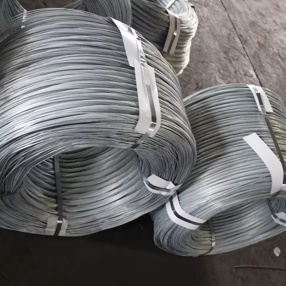 Custom YW01 12-18 BWG Loop Tie Galvanized Iron Wire for Clothes Hangers High Tensile Strength Cutting Service Available