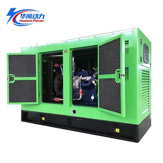300KVA 100KW 250KW Natural Gas & Biogas Silent Portable ATS Water Cooled 40% Efficiency Gas Generator for Power
