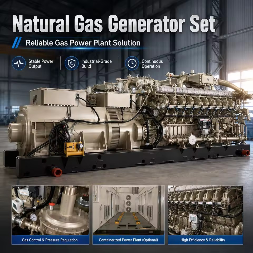 625kva, 1250kva, 2500kva, 20MW 10MW Natural GAS GENERATOR SET/GAS POWER PLANT