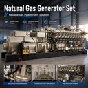 625kva, 1250kva, 2500kva, 20MW 10MW Natural GAS GENERATOR SET/GAS POWER PLANT