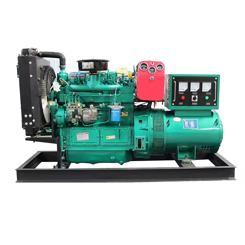Efficient Gas Generator Set for Small Business Use