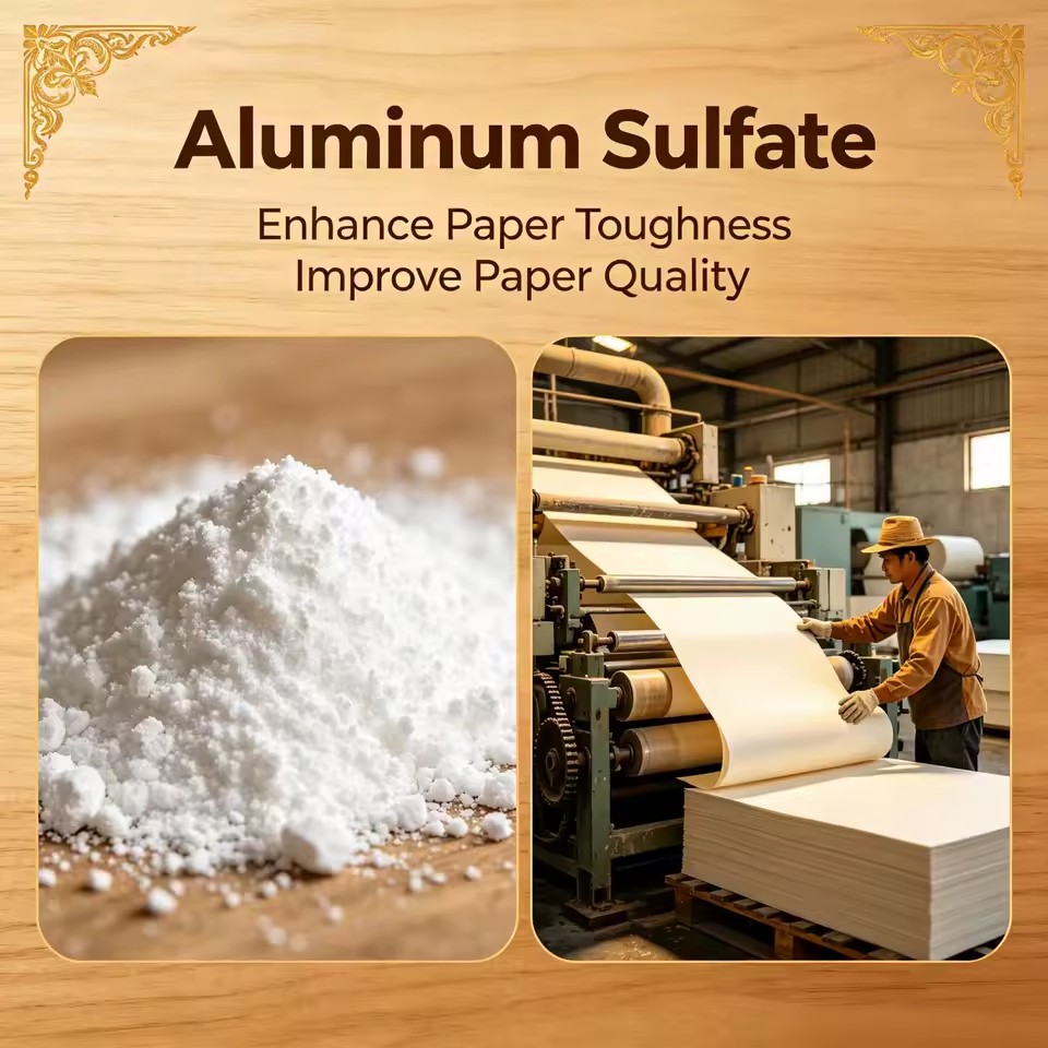 Factory Price Aluminium Sulphate Powder Fire Fighting Foam Additive