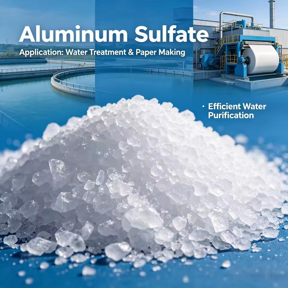 Industrial Grade Vs Food Grade Granular Aluminum Sulfate for Paper Sizing Agent