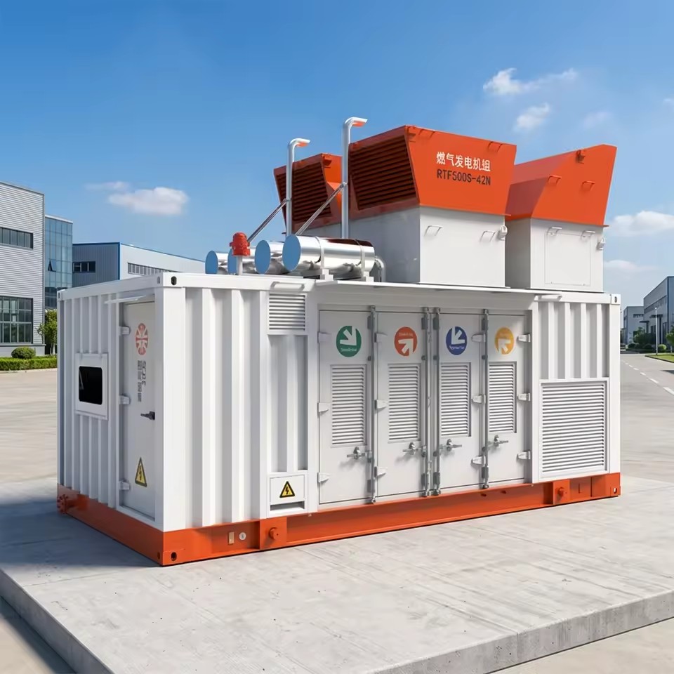 500kW Natural Gas Standby Generator Set with Gas Engine for LNG & Flare Gas Recovery Plant