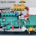 WODA Warranty Supported 100kW 120kW 150kw Gas Turbine Generator Silent Biomass Biogas 125kVA CHP Cogeneration LPG Generator 0.9