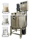Stainless Steel Mixing Tank Homogenizer Heating Capability for Chemical Cosmetic Soap Liquid Blending
