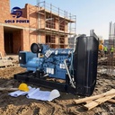 High Efficiency Water Cooled Biogas Biomass Gas Natural Gas 120Kw Industrial Electric Power Generator