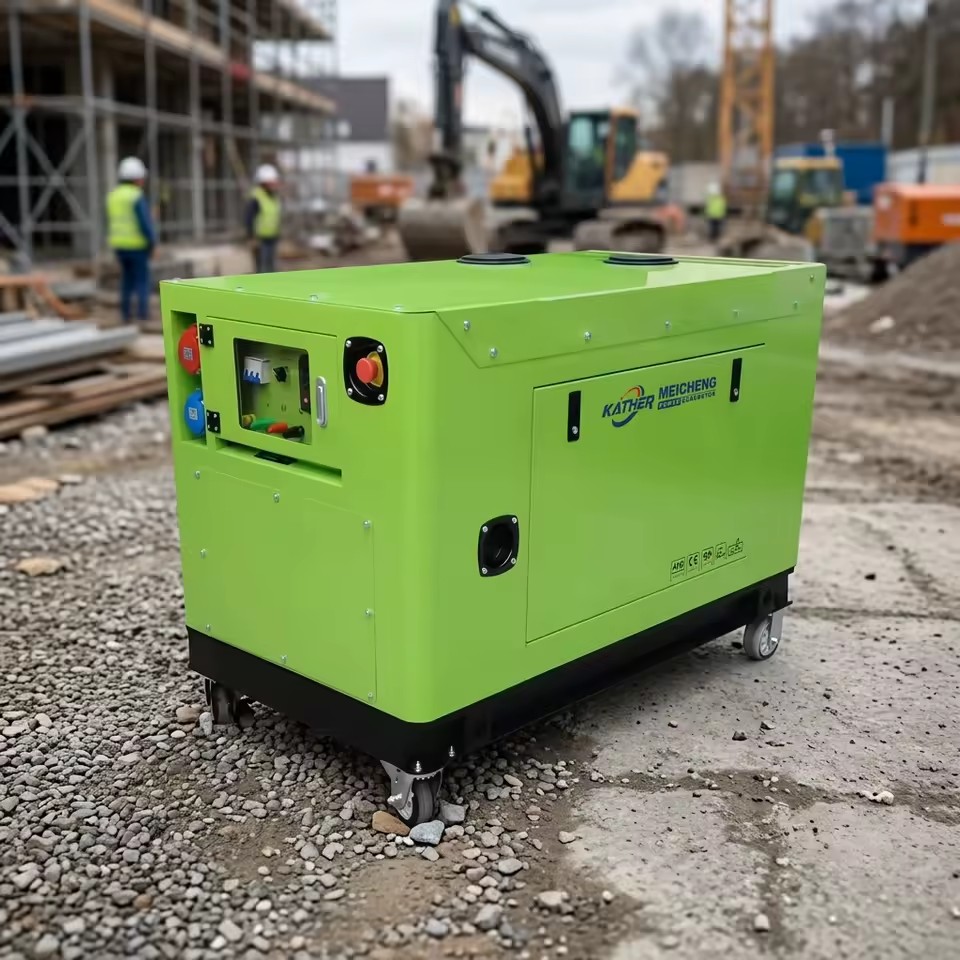 5KW 8KW 10KW 15KW 20KW 25KW Silent Gasoline Generators Set 50/60Hz Biogas Generator 220/400V Gas Generador for Construction Site