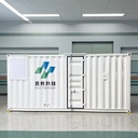 PSA Oxygen Containerized Gas Generator Motor/Engine/PLC/Bearing High High Purity 40Nm3/h Capacity 220V/380V