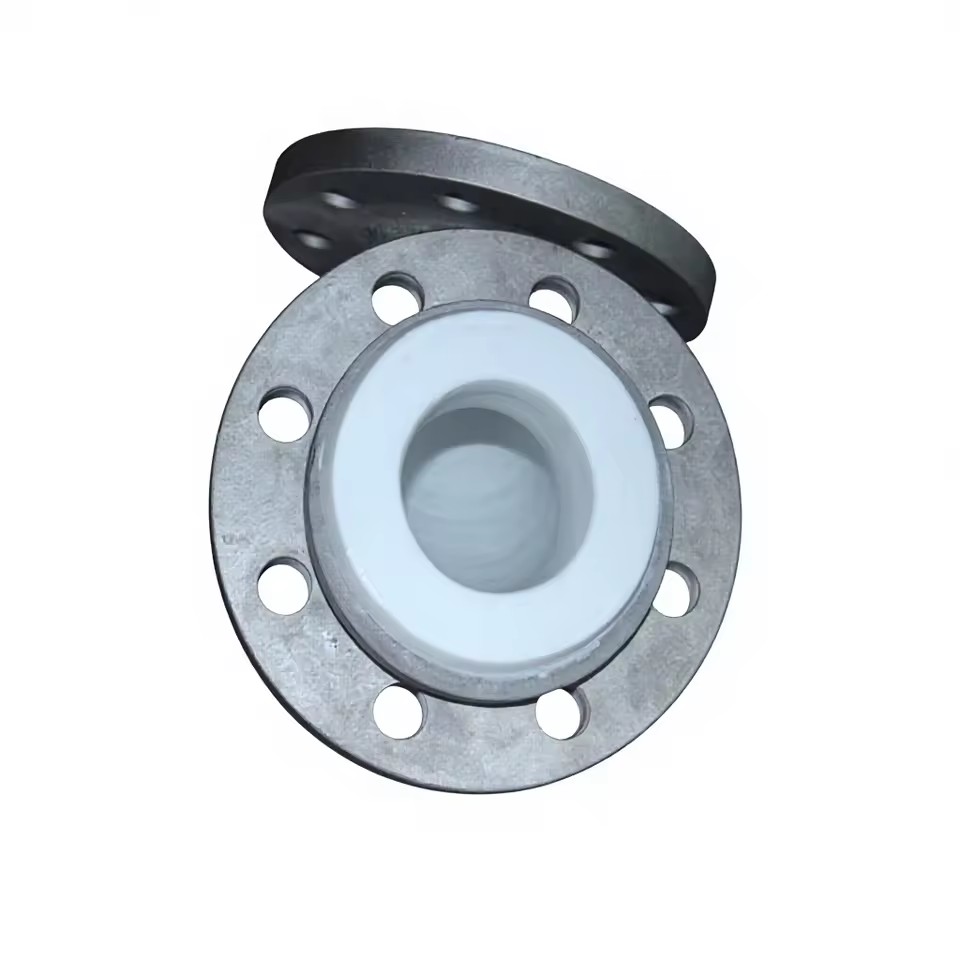 Stainless Steel Elbow with PTFE Lining, Industrial Pipe Fitting for Chemical Pipeline
