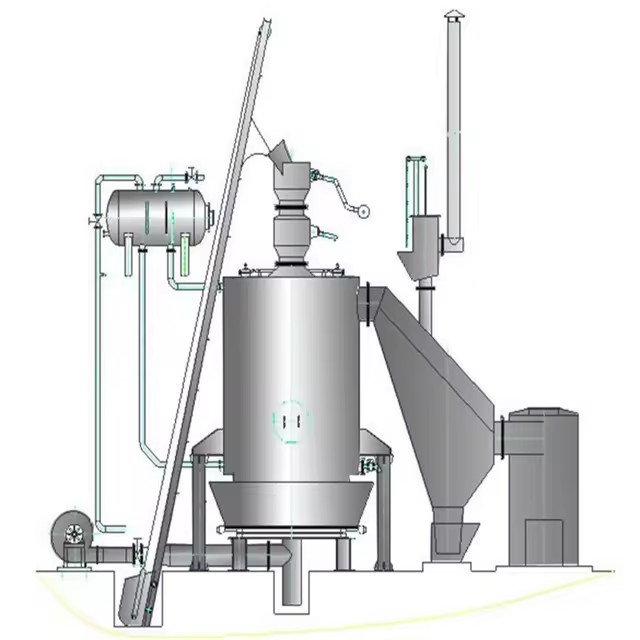 Production Clean Combustible Gas Equipment Coal Gas Generator Small Coal Gas Plant Oxygen PLC Pump Bearing Motor ISO Certified