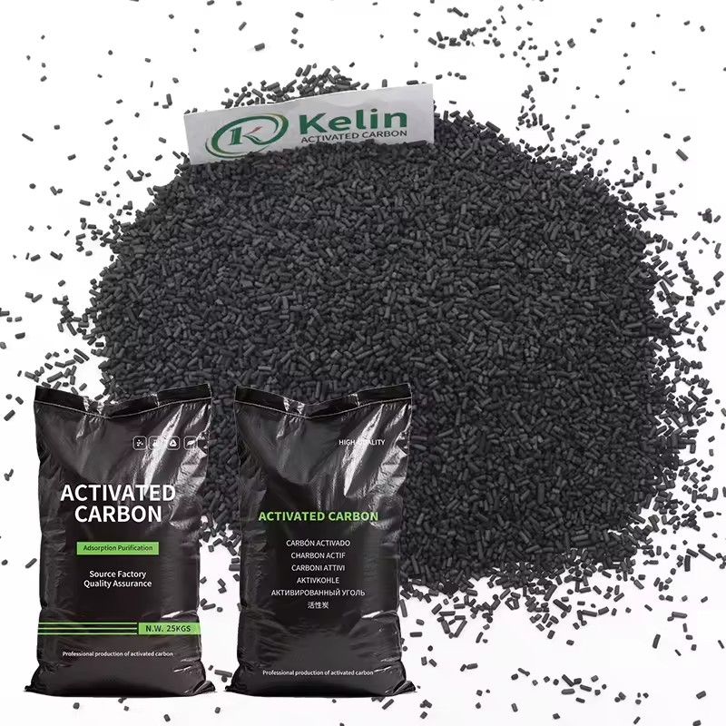 Solvent Recovery and Gas Purification Columnar Activated Carbon in Chemical Industry