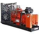 Large Scale Power 6.3kv Generation Equipment 1000kw 1500kw 1600kw Natural Gas Generator Set