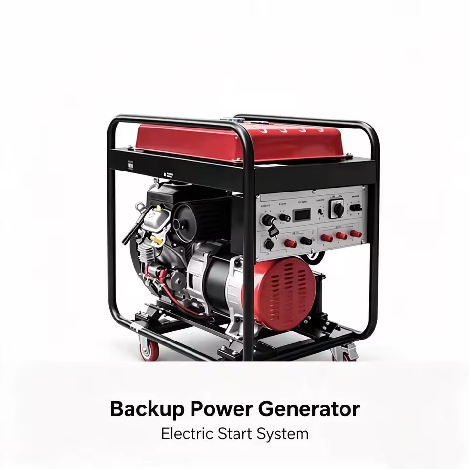 Da Mao Diesel/Gas Portable Generator 10KW/12KW 10KVA Two Phase 230/400V with Hand Wheel