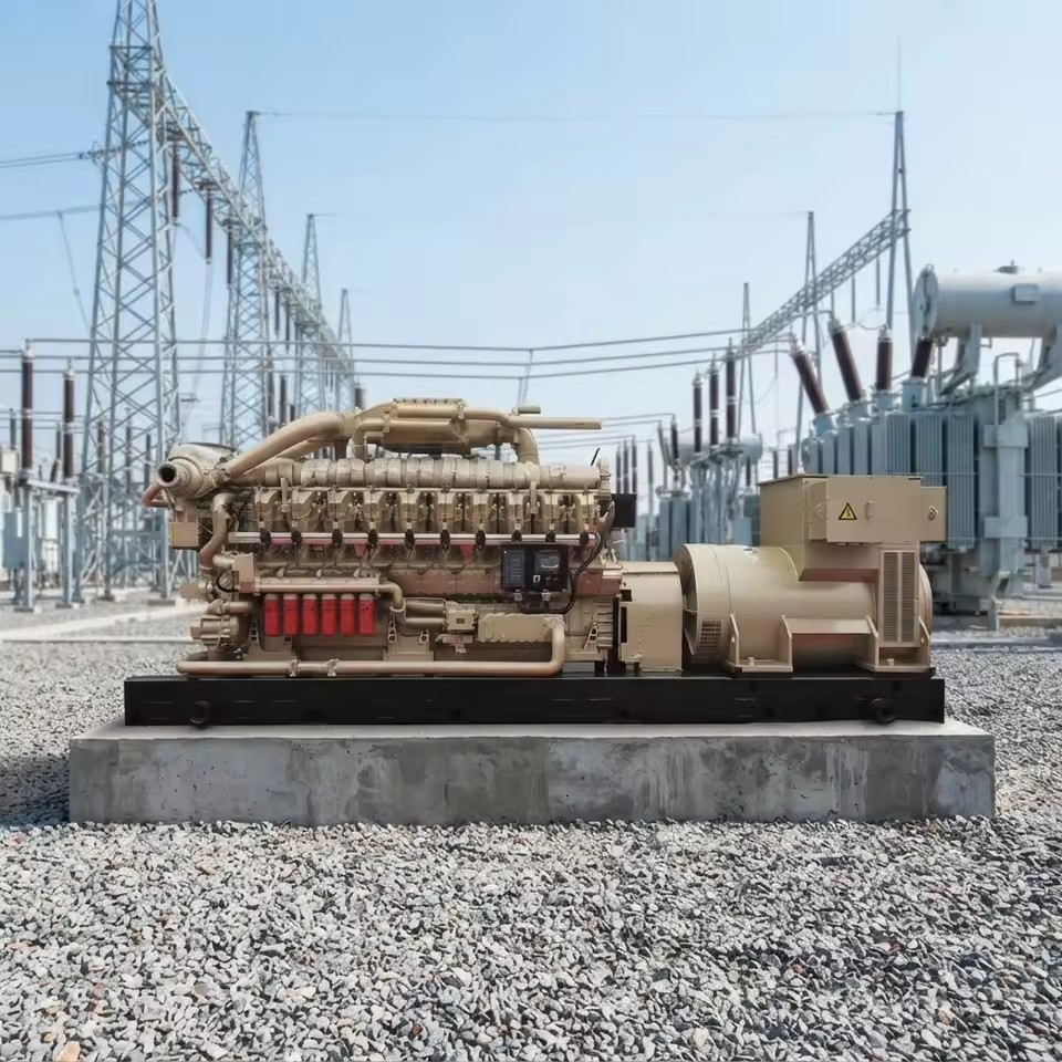 1500KW Industrial Power Use Gas Generator Set for Self-contained Power Station Commonly Used in Oil and Gas Fields