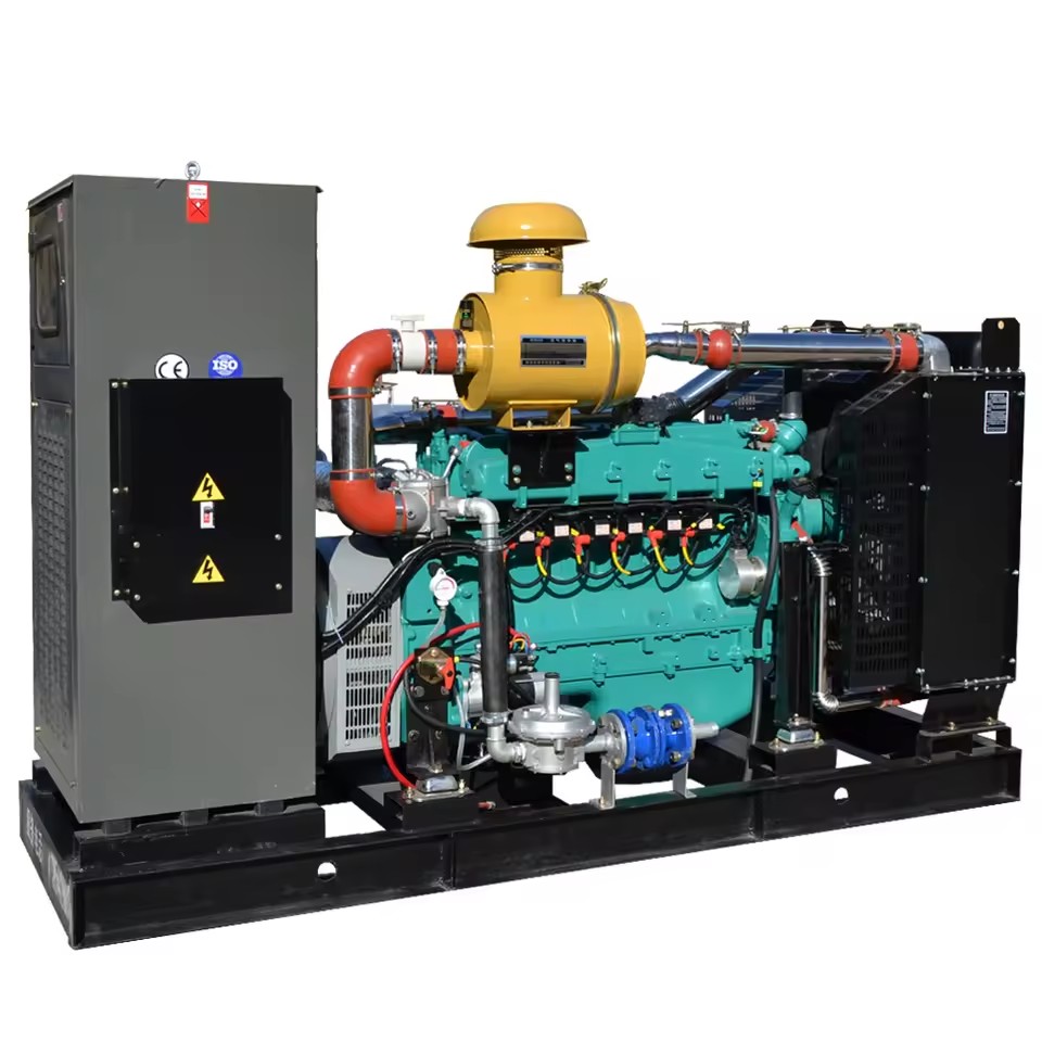 HY HY-50Q 50kw Natural Gas Engine Generator 230/400V 50/60HZ AC Three Phase Water Cooled for Industrial Use