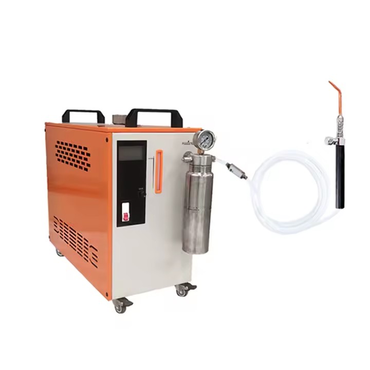 300L/H Manual New Stainless Steel Hydrogen Gas Welding Equipment LINGQING H2 Generator with 1-Year Warranty