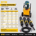 High Efficiency Electric Model 250 350 450 Hydraulic Rock Splitting Gun Multipurpose Mining Stone Splitter