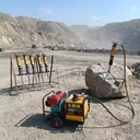 Powerful Rock Breaking Tools Handheld Hydraulic Rock Splitter to Help You Split the Concrete and Mine