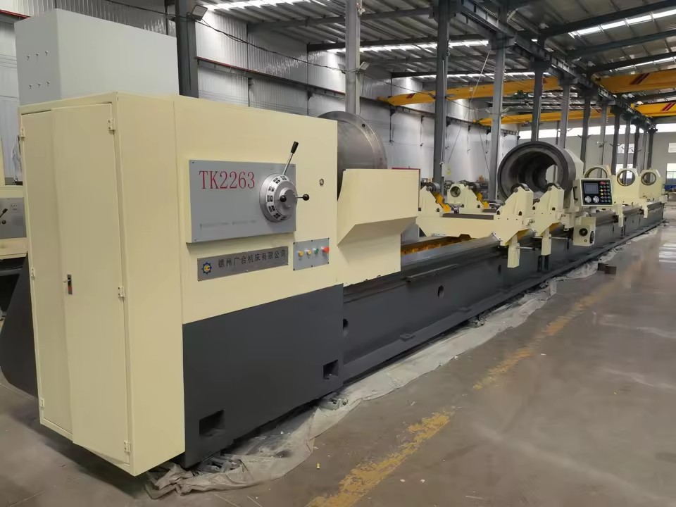 CNC Deep Hole Drilling Boring Machine TK2150 High-Accuracy Servo Motor for Motorcycle Cylinder Boring in Small Workshop Use