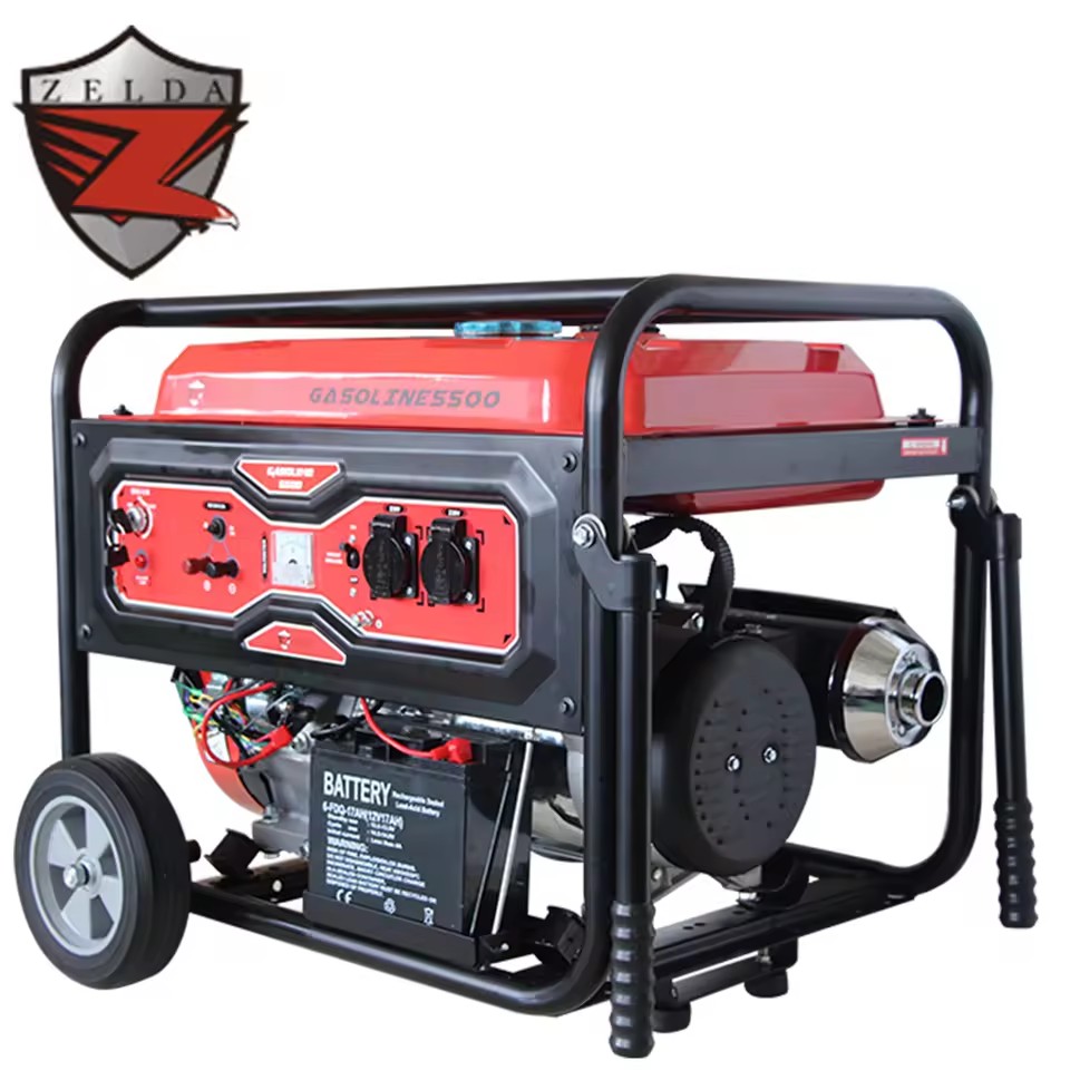 Electric 13PH Industrial Generator Silent Recoil Power Diesel & Gas Single-Cold Gasoline Equipment Model AC