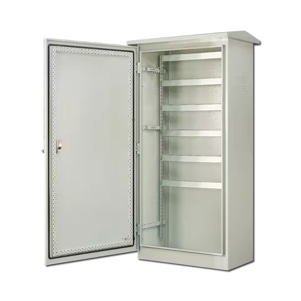 Industrial Grade High-quality Floor Standing Outdoor Rainproof and Dustproof Power Cabinet Shell Metal Shell Electrical Supplies