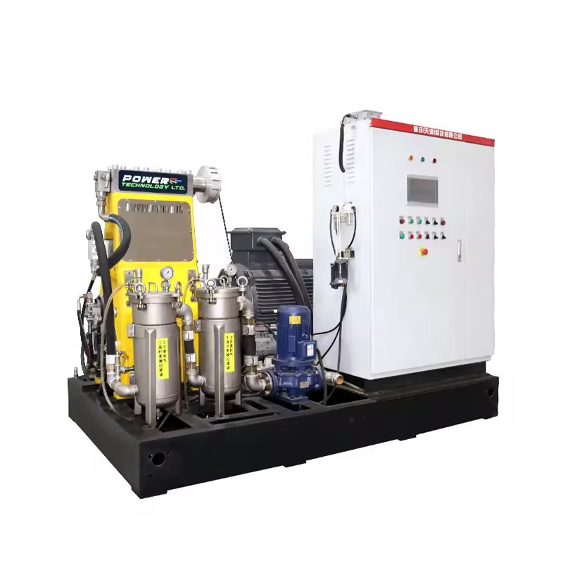 Water Jet Cleaning Machine Plunger Pump Ultra High Pressure Hydro-blasting Vertical Pump 303ED