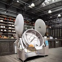 Automatic Stirring Stainless Steel Commercial Jacketed Kettle Cassava Processing Equipment Cooking Machine Temperature Control