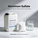 High Quality Industrial Grade Potassium Aluminum Sulfate Powder Easy Handling & Storage for Large-Scale Use