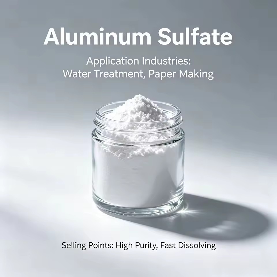 Professional Supplier of Water Treatment Chemical Aluminum Sulfate 17-18% / 25 kg Bag