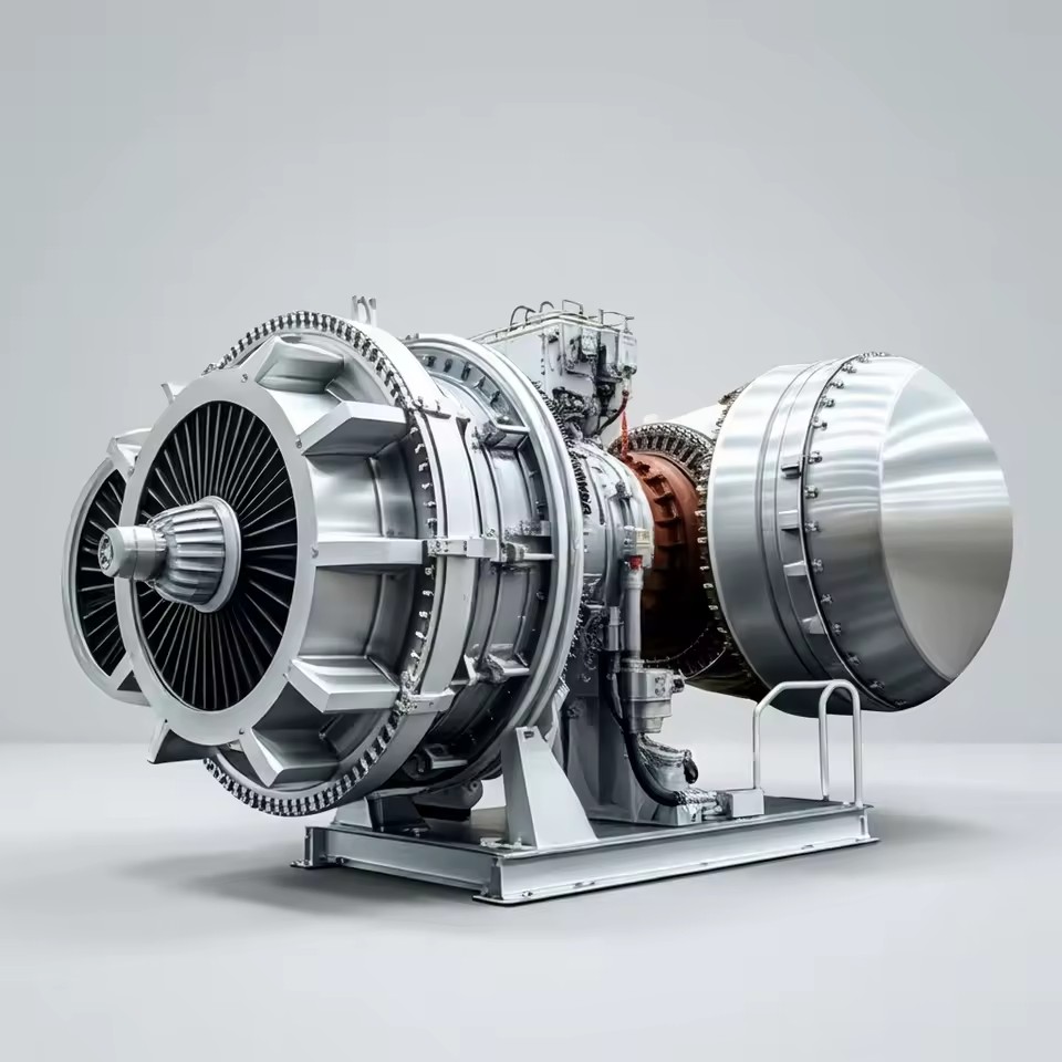 Highly Recommended Heavy Duty Used MGT6000 Gas Turbine with Flow Meter for Industrial Energy Process Monitoring