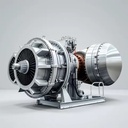 Highly Recommended Heavy Duty Used MGT6000 Gas Turbine with Flow Meter for Industrial Energy Process Monitoring