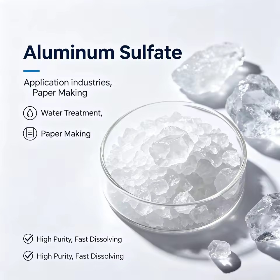 17% Granular/Flakes Ammonium Aluminum Sulfate Powder CAS No. 10043-01-3 AI2 (S04) 3
