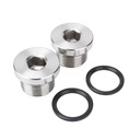 1/8" - 2" BSP Male Hollow Hex Plug Stainless Carbon Steel Hydraulic Pipe Plug for Plumbing & Mechanical Engineering