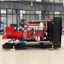 Factory Cummins Natural Gas Biogas Syngas Stamford 50kw 100KW 150kva 50Hz CHP Auto Start Gas Generators