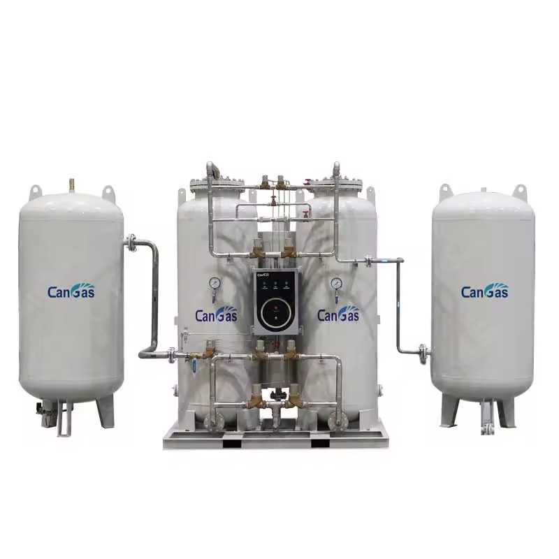 Gas Generation Equipment Medical PSA Oxygen Gas Generator with PLC Control High Quality Long Service Life