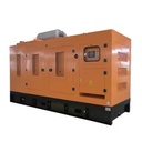 Industrial Natural Gas Generator Set 50/60Hz Water Cooled Stationary Gas Generating System for Backup Power