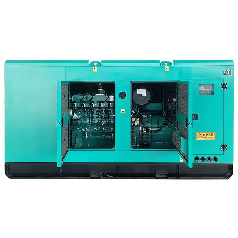 375kVA Natural Gas Biogas Methanol High-Power Oilfield Farm Gas Generator Set Water Cooled 80% Efficiency 380V 50Hz Silent 1500