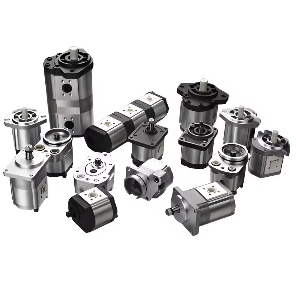 High Pressure Rotary Hydraulic Gear Oil Pump Forklift Speed 500-3200 Rpm Hydraulic Gear Pumps Pump Rotari Gearmicro Gear Pump